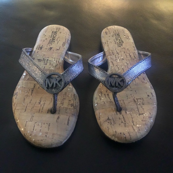 Michael Kors Other - New! Michael Kors girls sandals color gunmetal